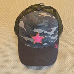 Vintage Havana Grace Camo Trucker Hat